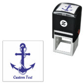 Anker met ketting  zelfinktende stempel (In situ)