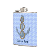 Anker met touw heupfles (Links)