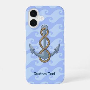 Anker met touw iPhone 16 hoesje