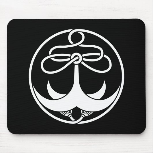 Anker met touw muismat (Voorkant)