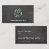 Anker (Mint) Visitekaartje (Voorkant / Achterkant)