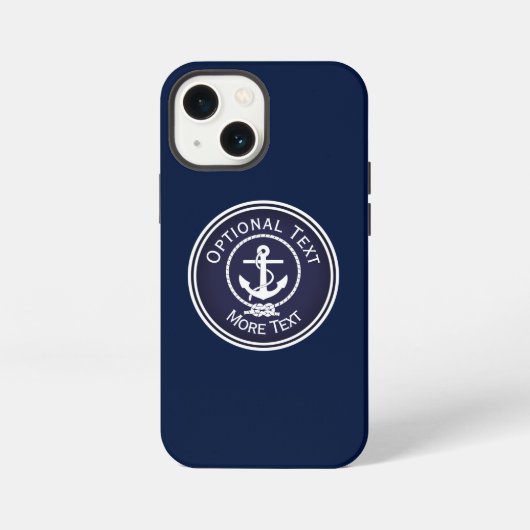 Anker Nautical Seal iPhone Hoesje (Achterkant)