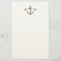 Anker, Nautisch monogram
