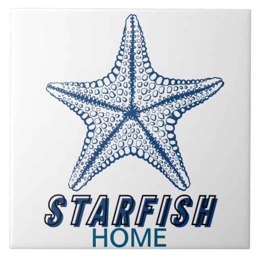 Anker nautisch thema tegeltje (Voorkant)