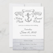 anker Nautisch | Uitnodiging tot weddenschappen (Voorkant)