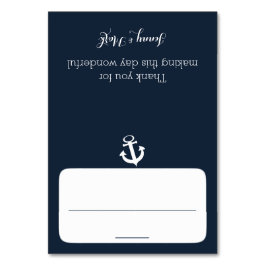 Anker Navy Blue Zitplaatsen Kaart