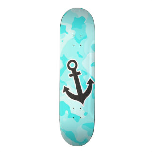 Anker op Celeste Camo; Camouflage Persoonlijk Skateboard