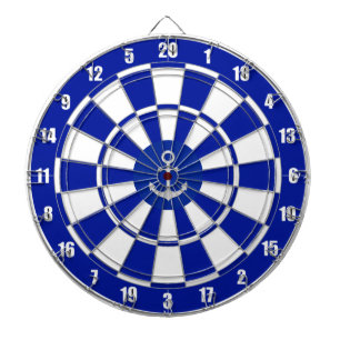 Anker op Navy Blue en White Dart Board Dartbord