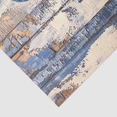 Anker op rustieke houten planken Decoupage Tissuepapier (Detail)