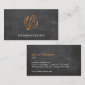 Anker (Oranje) Visitekaartje (Voorkant / Achterkant)