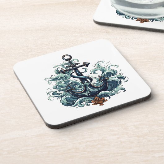 Anker Plastic Onderzetters (Linkerzijde)