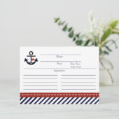 Anker Recept Kaart (Staand voorkant)