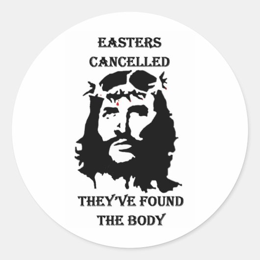 anker ronde sticker (Voorkant)