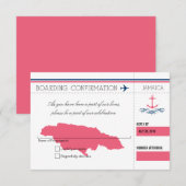 Anker RSVP Jamaica instapass Kaartje (Voorkant / Achterkant)