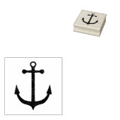 Anker rubberen stempel (Gestempeld)