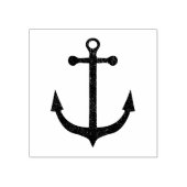Anker rubberen stempel (Afrduk)