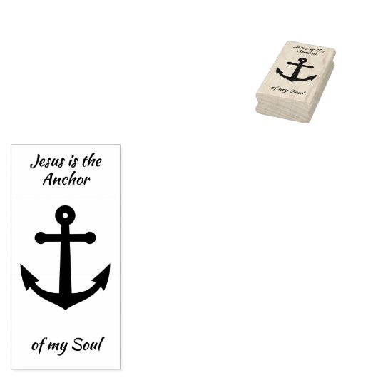 Anker Rubberstempel (Gestempeld)