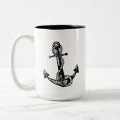 Anker Scheepvaart Tweekleurige Koffiemok (Links)