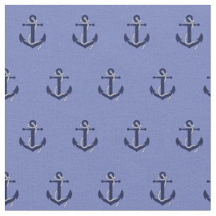 Anker, Seaman's anker, Anchor embleem, met touw Stof
