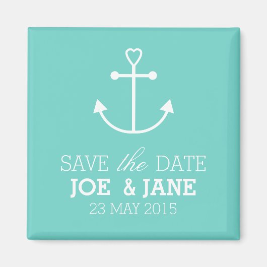 Anker sla de datummagneet op magneet (Voorkant)