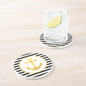 Anker & Strepen | Nautisch thema | ONDERZETTERS (Zijkant)