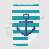 Anker & Stripes Golfhanddoek (Insitu)