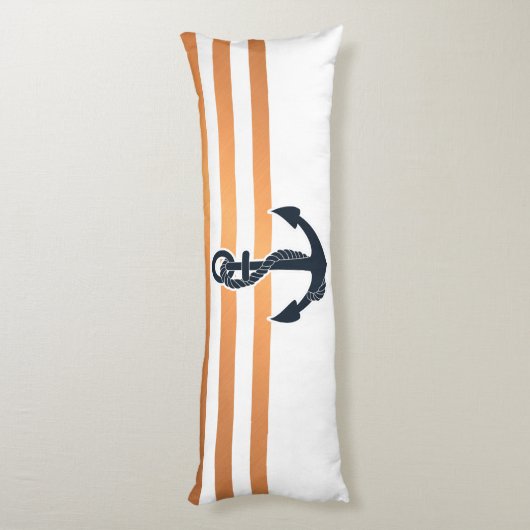 Anker & Stripes Lichaamskussen (Achterkant (Verticaal))