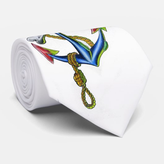 anker stropdas (Opgerold)