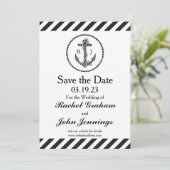 Anker uit de oude doos - Bewaar de datum Save The Date (Staand voorkant)