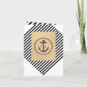 Anker uit de scheepvaart - Dankkaart Bedankkaart (Achterkant)