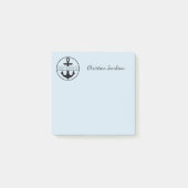 Anker - Van het bureau van douanenaam Post-it® Notes (Voorkant)