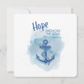 Anker van Hoop Schriftkaart (Achterkant)