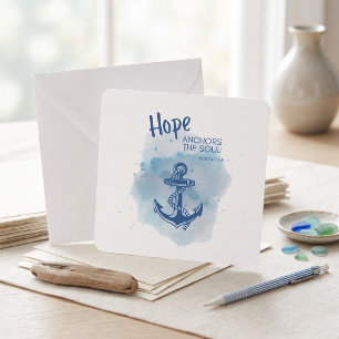 Anker van hoop Schriftkaart