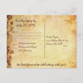 Anker van Liefde RSVP Briefkaart (Achterkant)