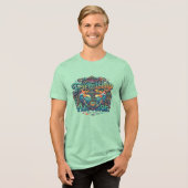 Anker van Vriendschap Tri-Blend Shirt (Voorkant volledig)