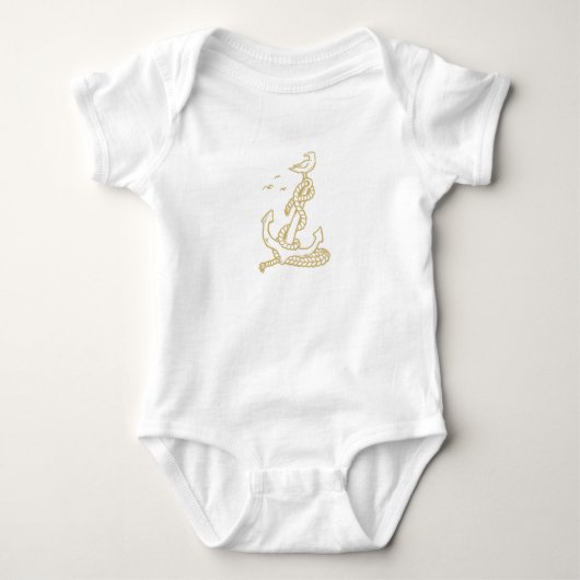 Anker Vogel Romper (Voorkant)
