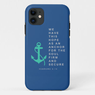 Anker voor de soep (Hebreeuws 6:19) iPhone 11 Hoesje