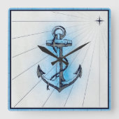 anker voor zeeschepen vierkante klok (Voorkant)