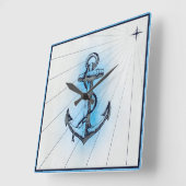 anker voor zeeschepen vierkante klok (Hoek)