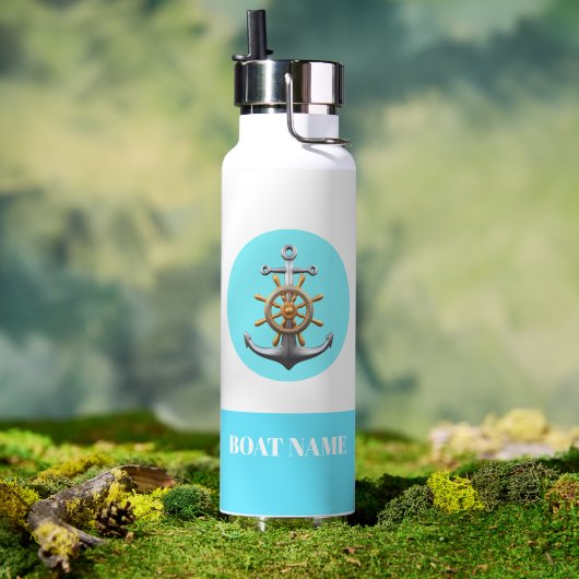 Anker Waterfles (Buiten (Gedraaid) )