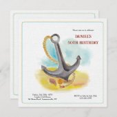 Anker Waterverf Kaart (Voorkant / Achterkant)