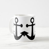 Anker Witte Koffiemok (Voorkant links)
