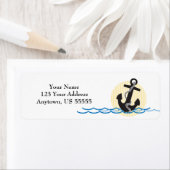 Anker, Zon en Water Etiket (Insitu)