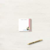 Anker, zon en water op maat post-it® notes (Op bureau)