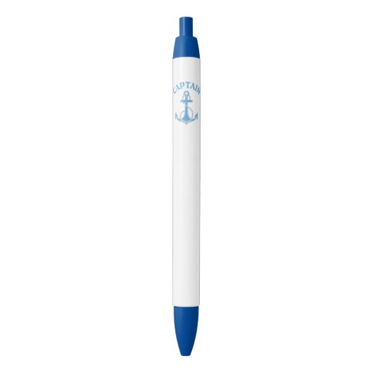 Anker Zwarte Inkt Pen (Voorkant Verticaal)