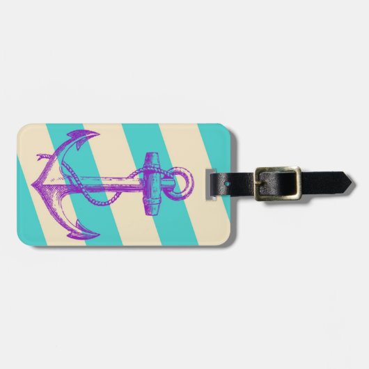 Ankerbagagelabel Bagagelabel (Voorkant horizontaal)