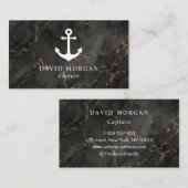 Ankerboot Kapitein Marble Visitekaartje (Voorkant / Achterkant)