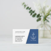 Ankerbootcharter Gevist Visitekaartje (Staand voorkant)