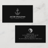 Ankerbootcharter Gevist Visitekaartje (Voorkant / Achterkant)