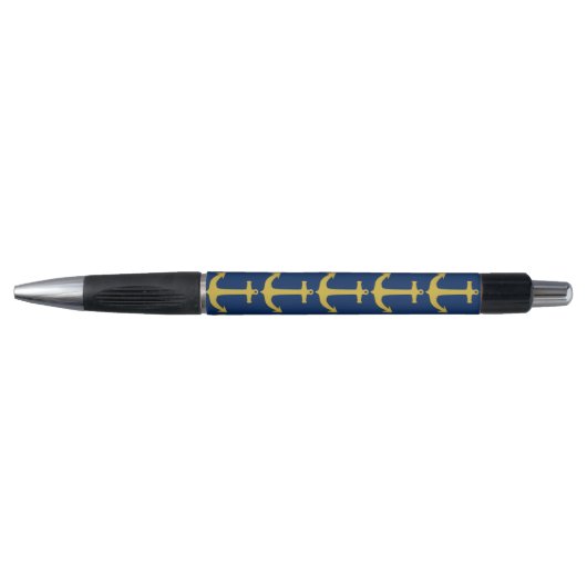 Ankergoud + uw achtergrond en ideeën pen (Voorkant)
